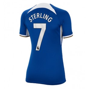 Chelsea Raheem Sterling #7 Domaci Dres za Ženska 2023-24 Kratak Rukavima